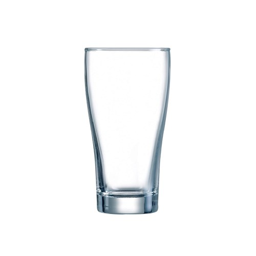 Arcoroc Conical Beer Glass 285ml - Certified/Nucleated