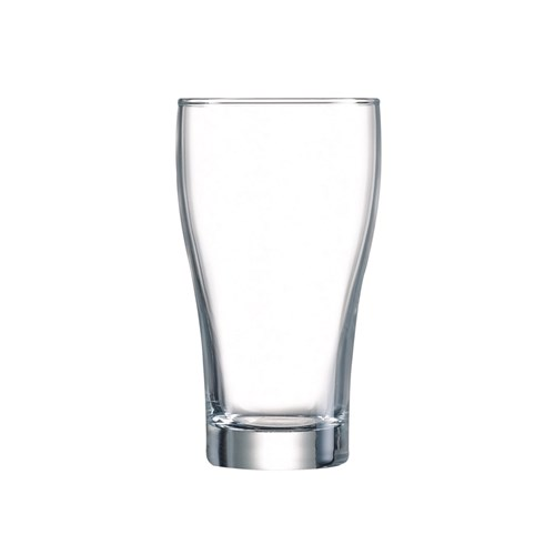 Arcoroc Conical Beer Glass 425ml - Certified/Nucleated