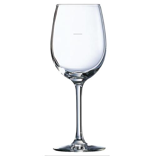 Arcoroc Breeze Wine Glass 250ml W/Pour-Guide @150ml - Tempered