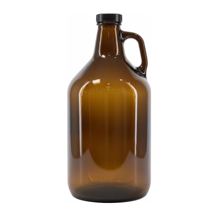 Amber Glass Squealer Bottle 946mL