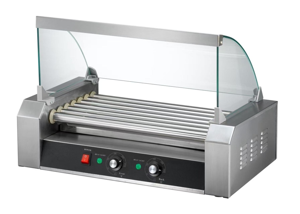 [621916] Electric Hot Dog Roller - 7 Rolls - 600mmx330mmx405mm -1.4kW
