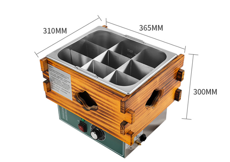 [621793] Compartment Oden Cooker - 9 Grids - 310x365x300mm