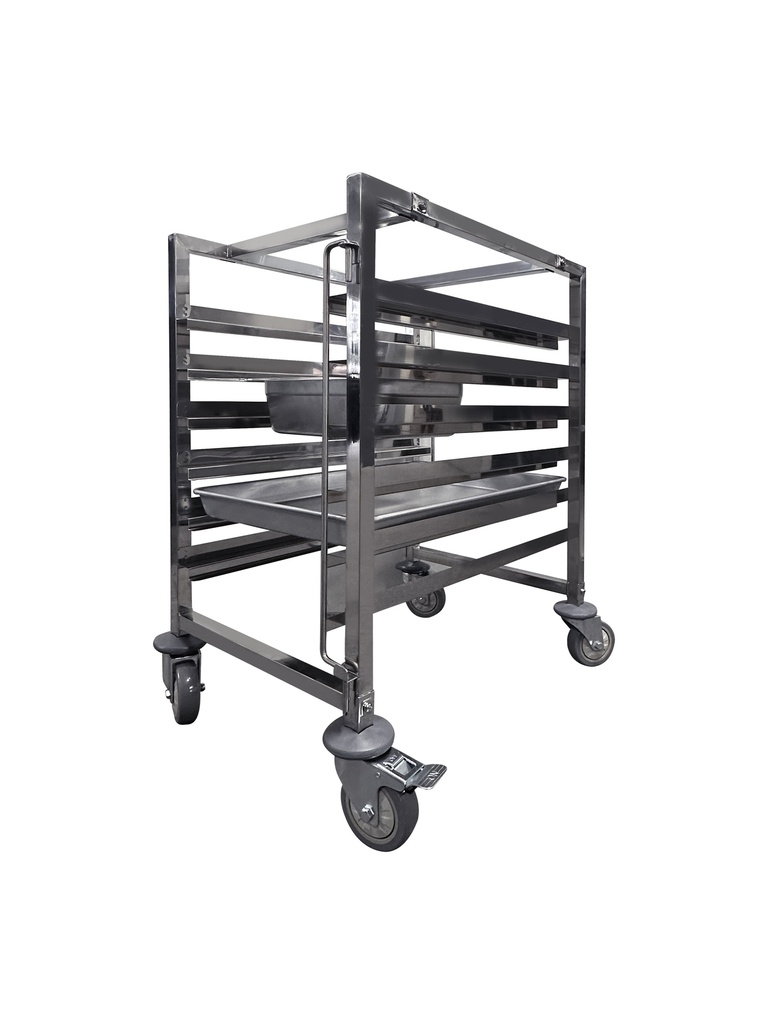 [492085] Baking Tray Trolley - 6 Tiers - 1/1 GN pan - 470mmx620mmx850mm