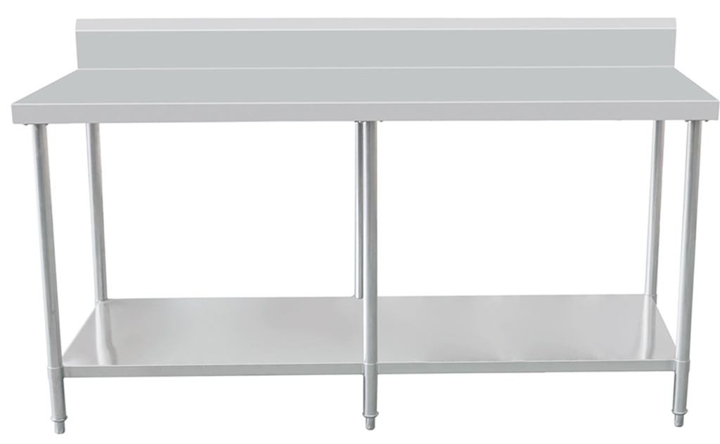 Work Bench with Splashback & Undershelf - AWS-1560 / 600