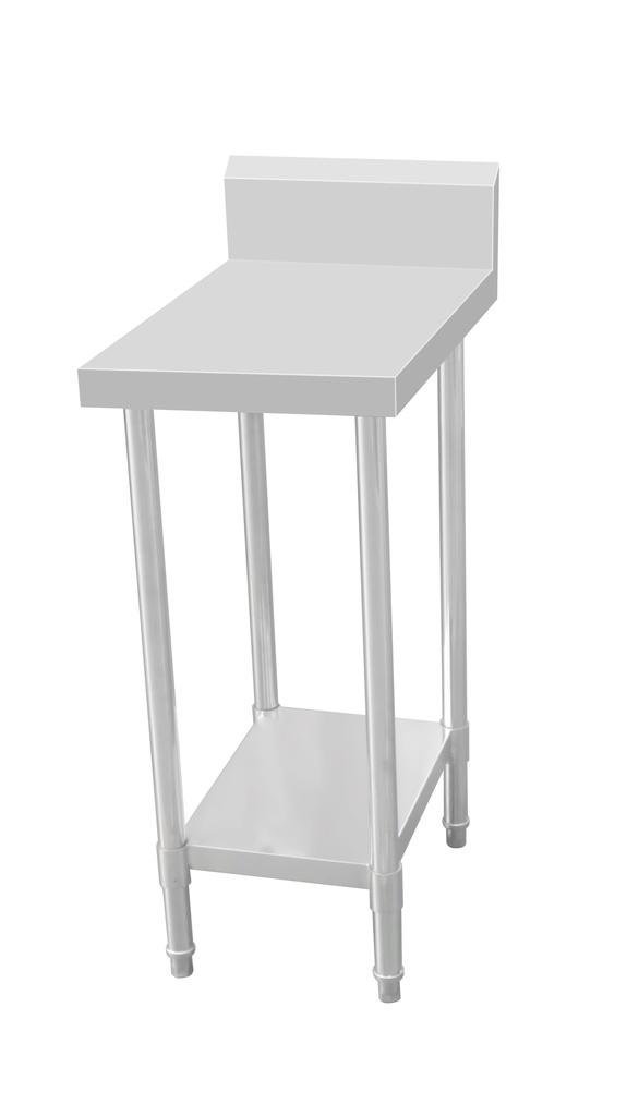 Work Bench with Splashback & Undershelf - AWS-0680 / 800