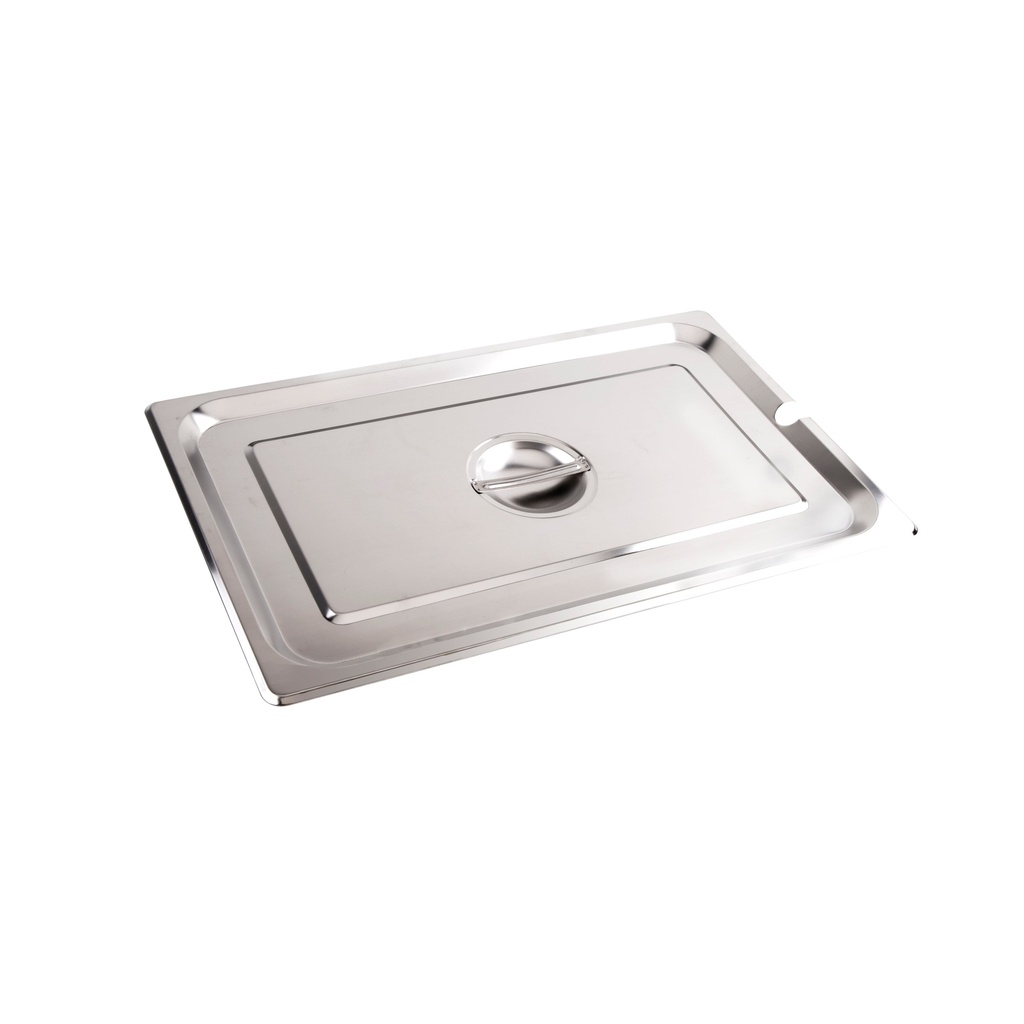 Gastronorme Pan Lid - S/S - 1/1 / Notched