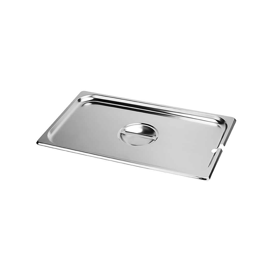Gastronorme Pan Lid - S/S - 1/2 / Notched
