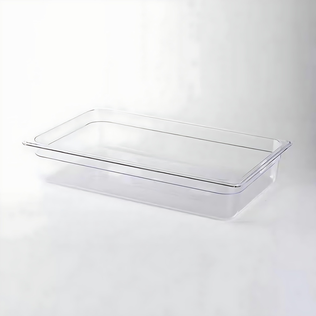 Gastronorme Pan - PolyCarbonate - 1/1 - Clear / 65mm