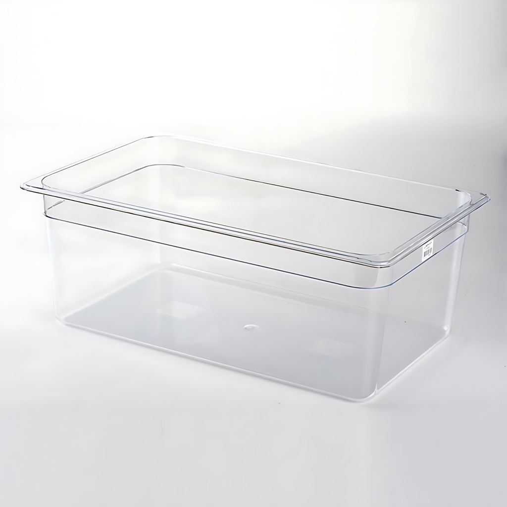 Gastronorme Pan - PolyCarbonate - 1/1 - Clear / 150mm
