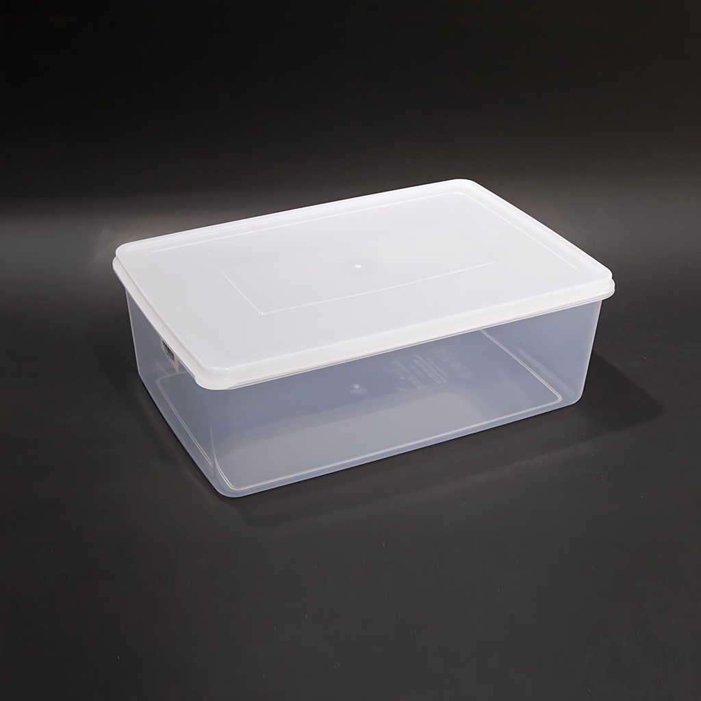 Food Storage Box - White - 4.5L - 300mmx200mmx110mm - 0271
