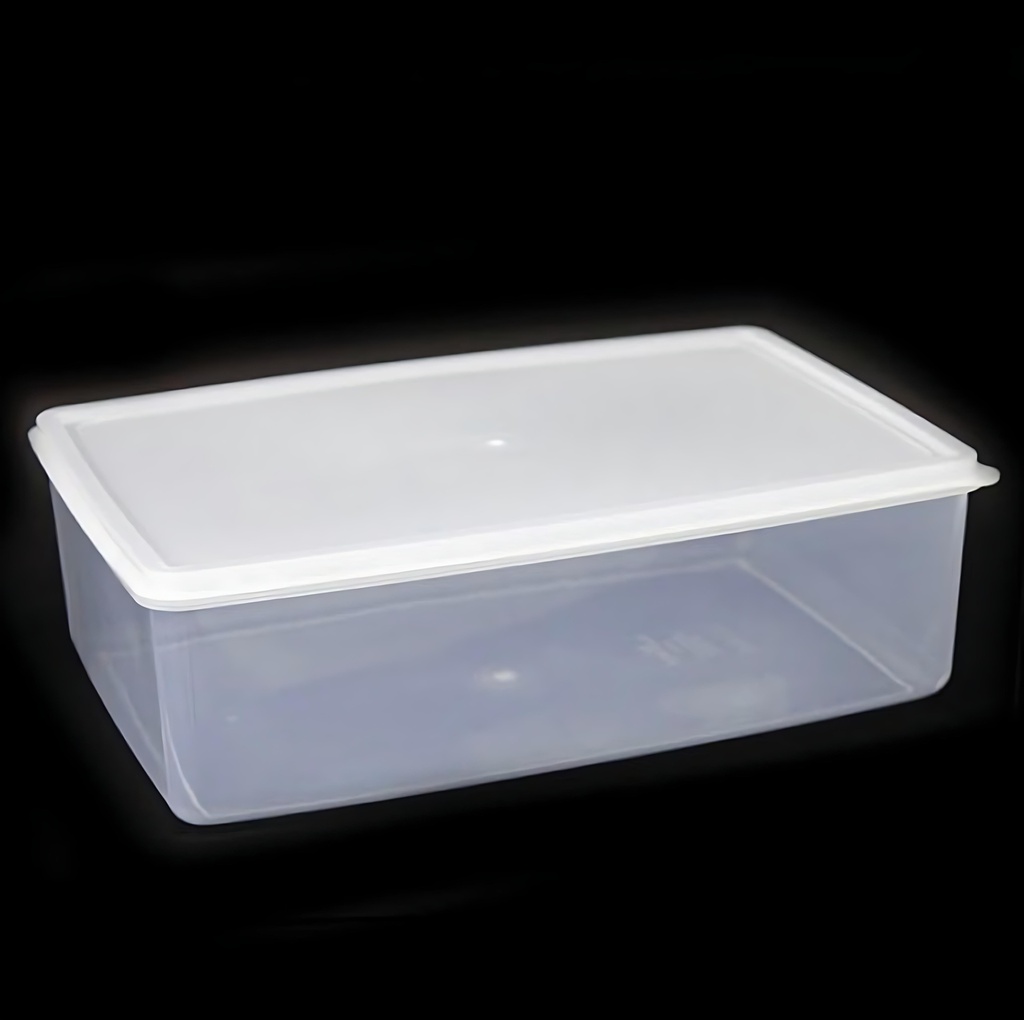 Food Storage Box - White - 9L - 385mmx250mmx125mm - 0273