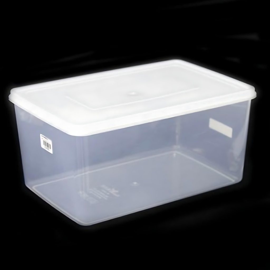 Food Storage Box - White - 6.75L - 300mmx200mmx150mm - 0844
