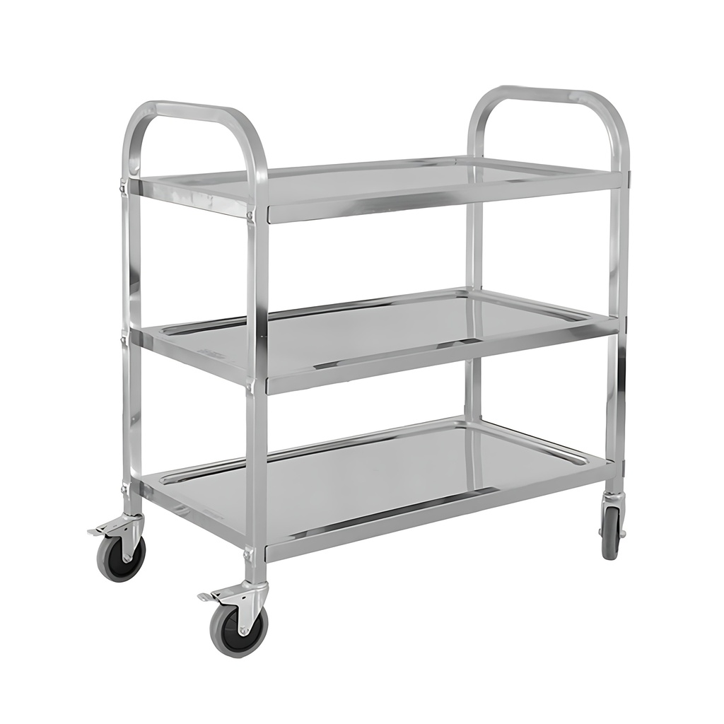 Serving Trolley - S/S - Small - Serving Trolley - 750mmx400mmx835mm