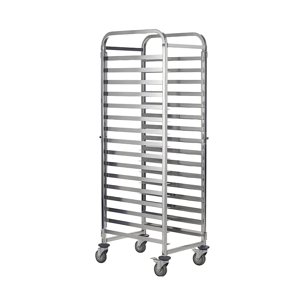 Gastronorme Pan Trolley - 1/1 - 16 Tiers - Single Row - TR-16A