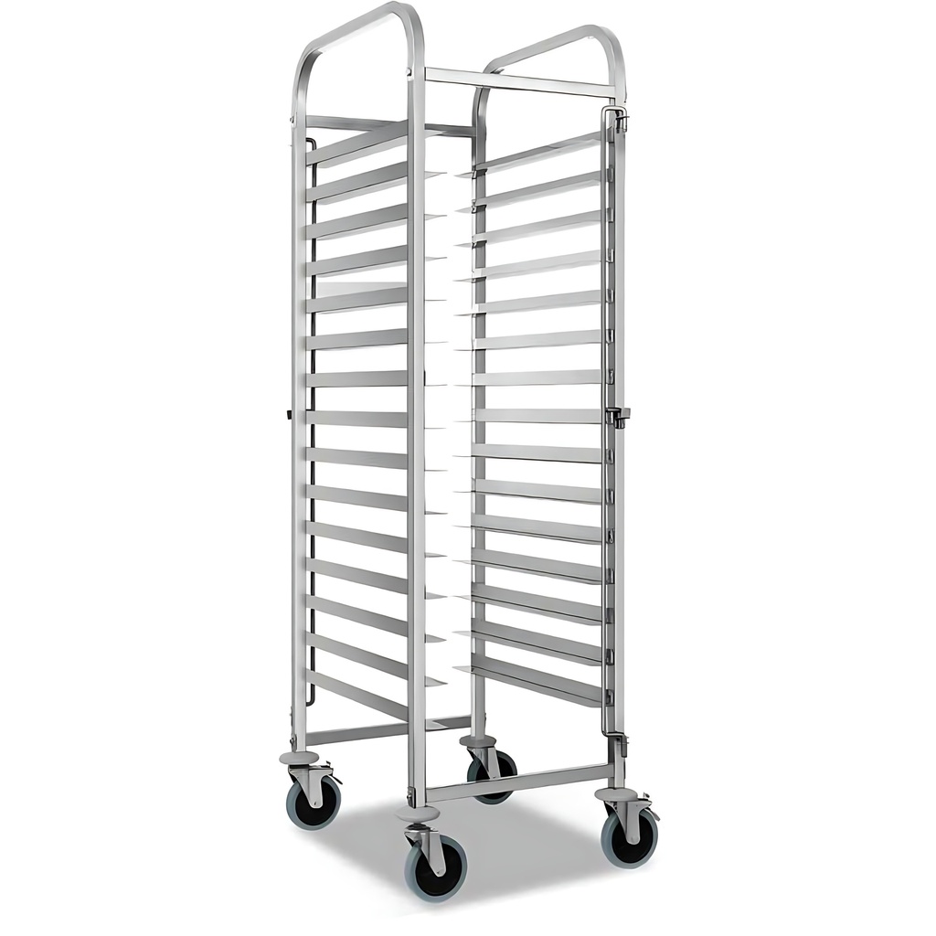Baking Tray Trolley - 16 Tiers - L Type - 470mmx620mm