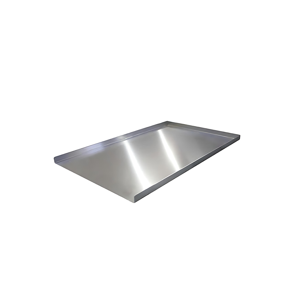 Baking Tray - Aluminum - 400mmx600mmx10mm - 3 Sides