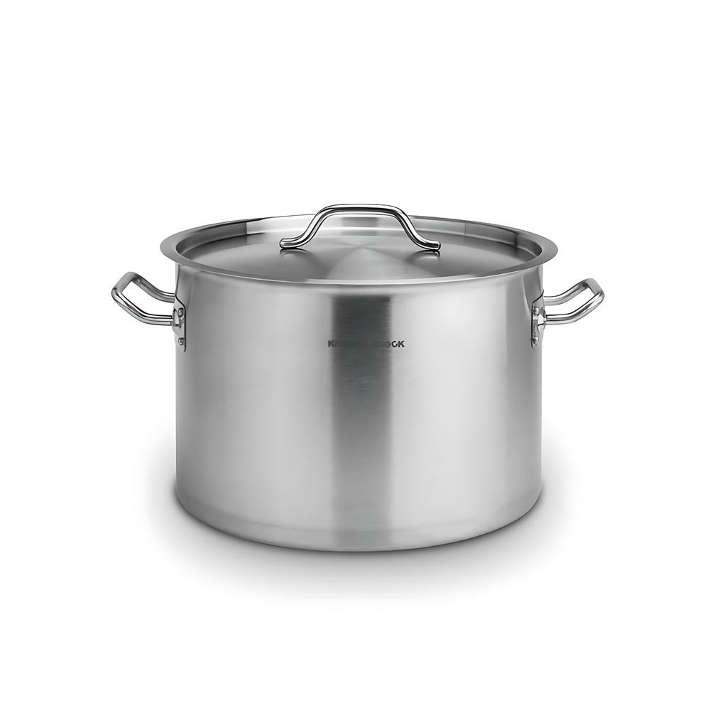 Stock Pot - (03) - IH - S/S - 12L - Ø250mmx250mmx0.8mm