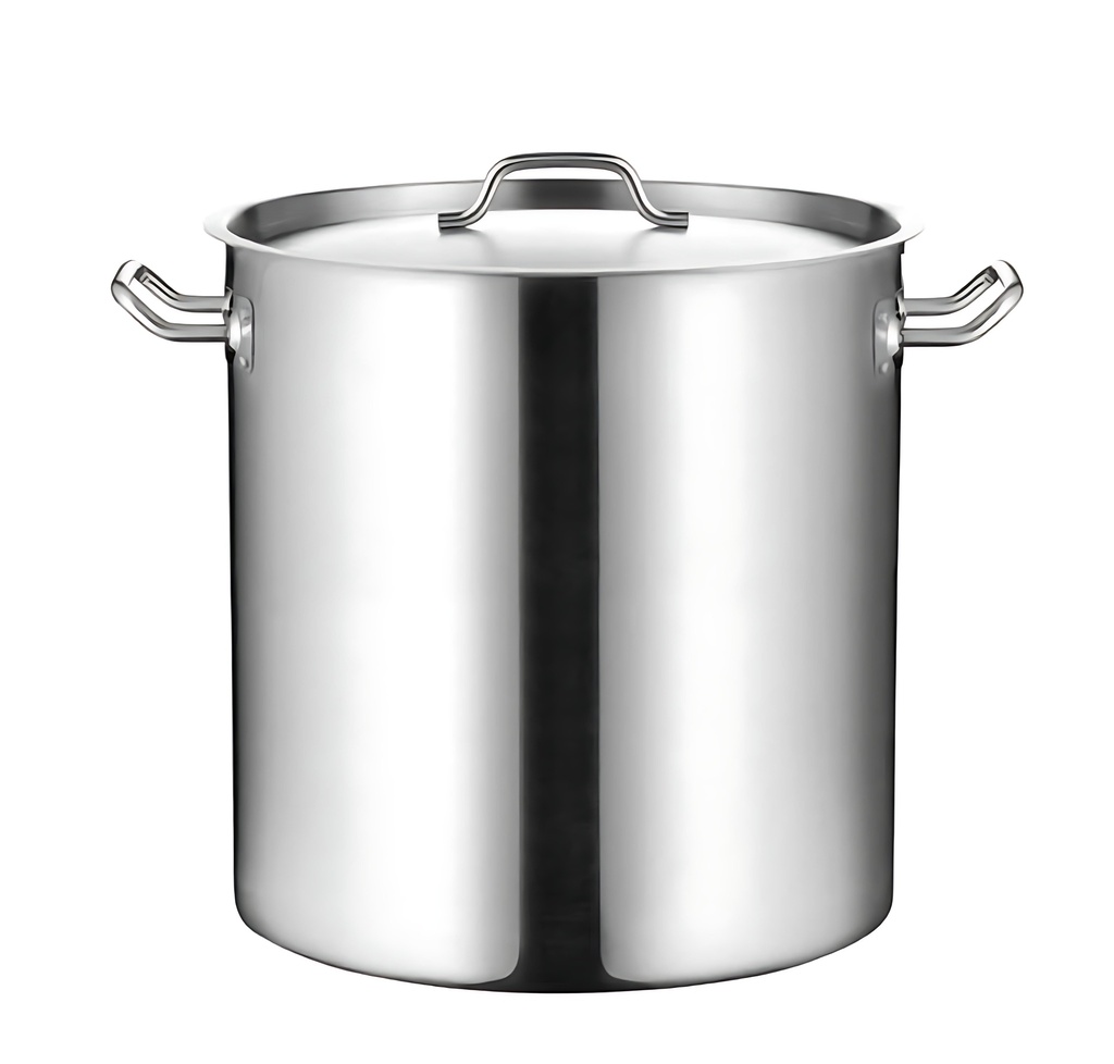 Stock Pot - (03) - IH - S/S - 50L - Ø400mmx400mmx1mm