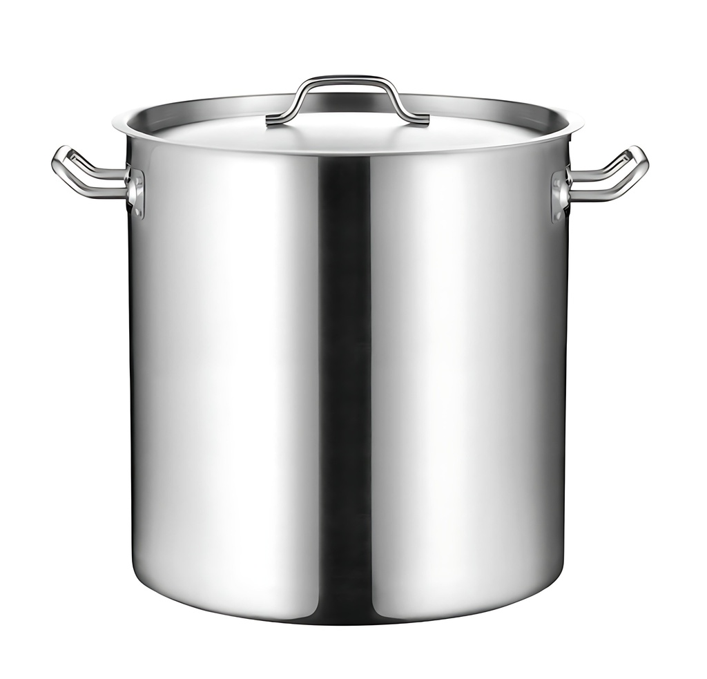 Stock Pot - (03) - IH - S/S - 98L - Ø500mmx500mmx1.2mm
