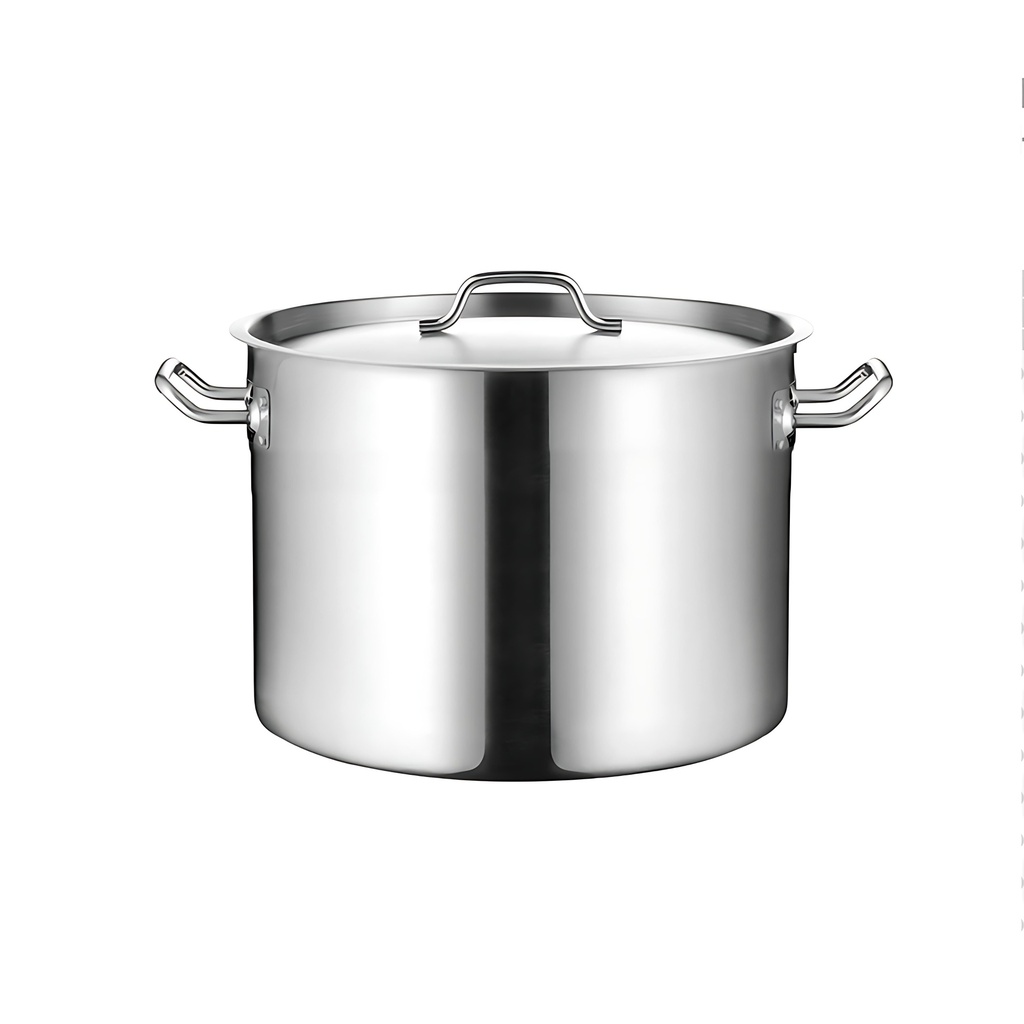 Stock Pot - (03) - IH - S/S - 44L - Ø280mmx450mmx1.2mm