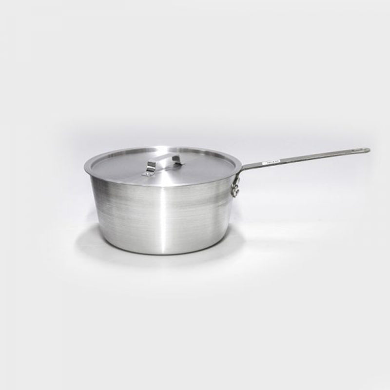 Sauce Pot - Aluminium - with Cover - 1.4L - Ø150mmx102mmx2mm - Thickened
