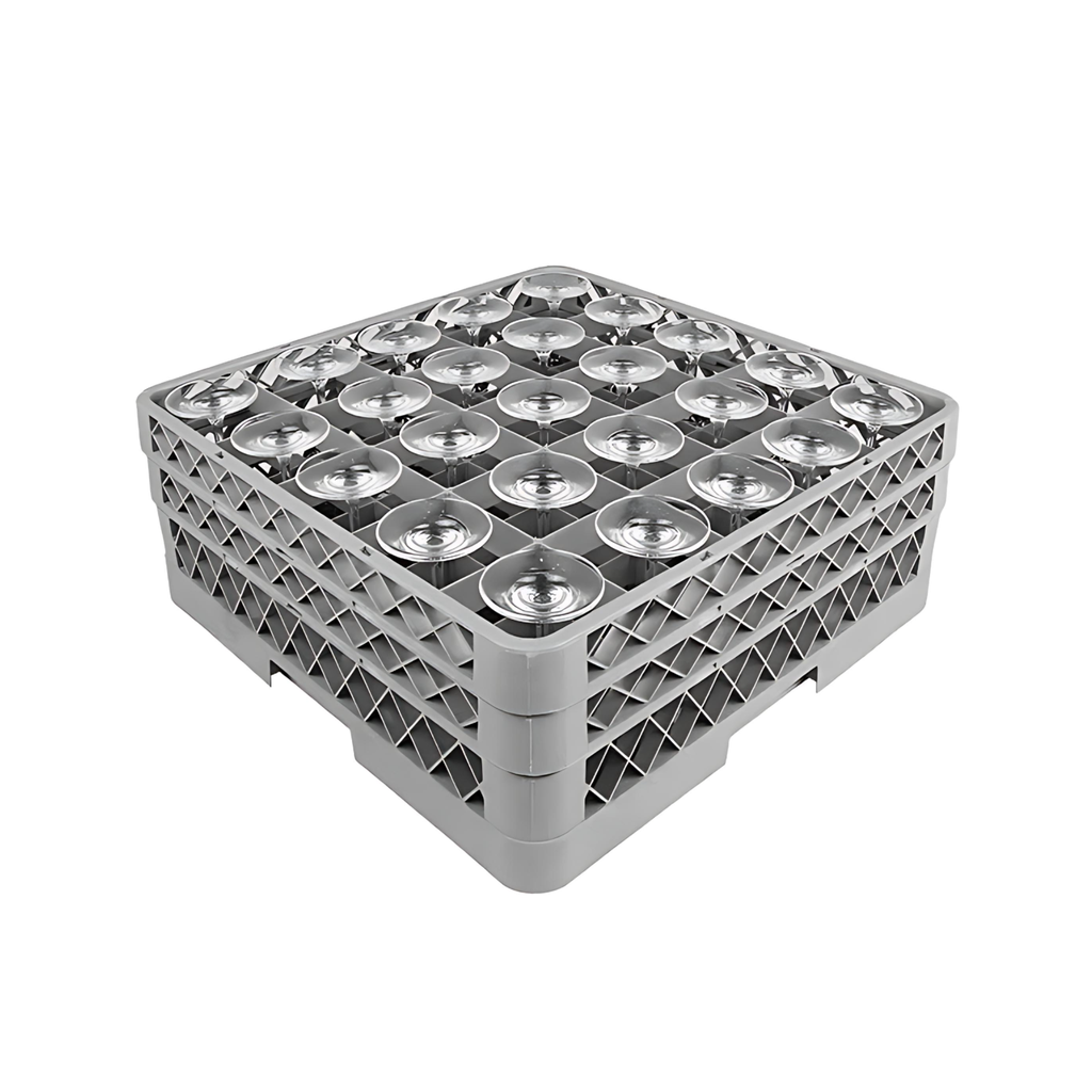 Warewasher Rack - 2nd Level - Open Cup - 25 Peg