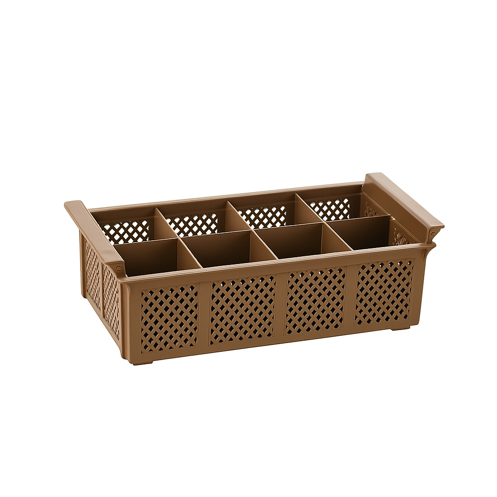 Warewasher Rack - Cutlery sieve - 8 Girds
