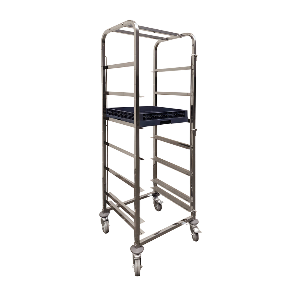 Dishwasher Basket Trolley / Stand - 6 Tiers - 550mmx500mmx1800mm