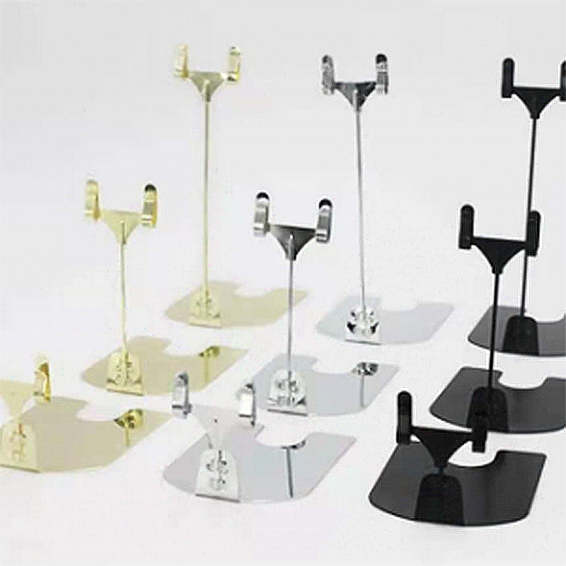 Label Holder - U Shape - Black/50mm